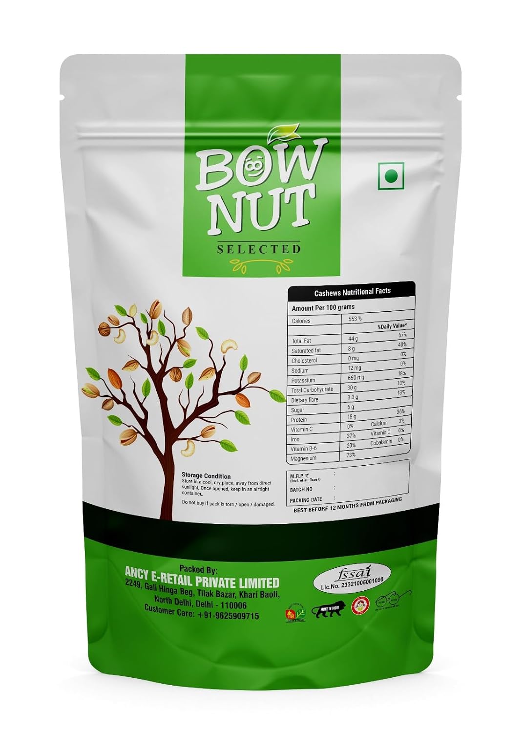 BowNut Makhana Small Size 400gm (2x200gm) - View 3 of 3