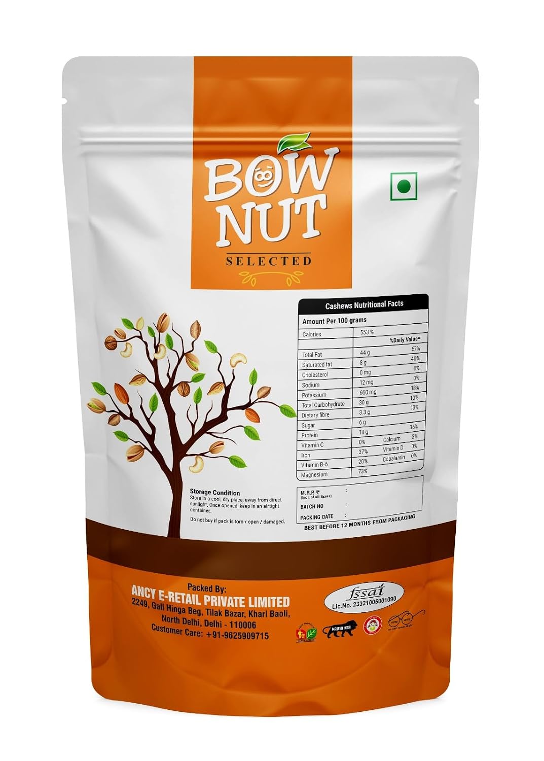 BowNut Makhana Small Size 500gm (2x250gm) - View 3 of 3