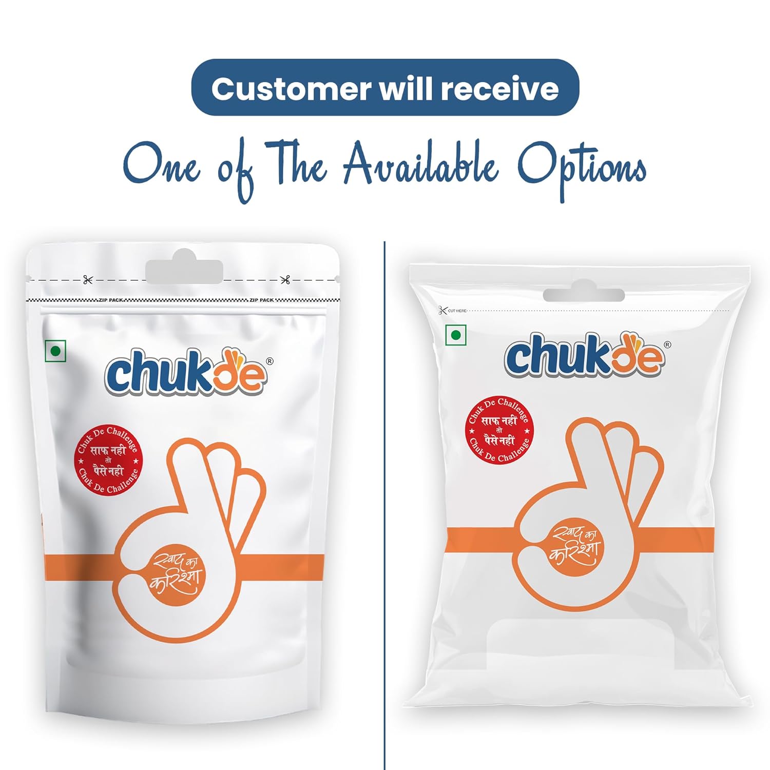 Chukde - Phool Makhana 250 Gram With Panjabi Tadka Seasoning - Fox Nuts - Lotus Seeds - Low Calorie, Rich in Protein & Antioxidants - Snacks - Ideal for Sabzi, Kheer, Pilaf, and Curries. - View 2 of 2