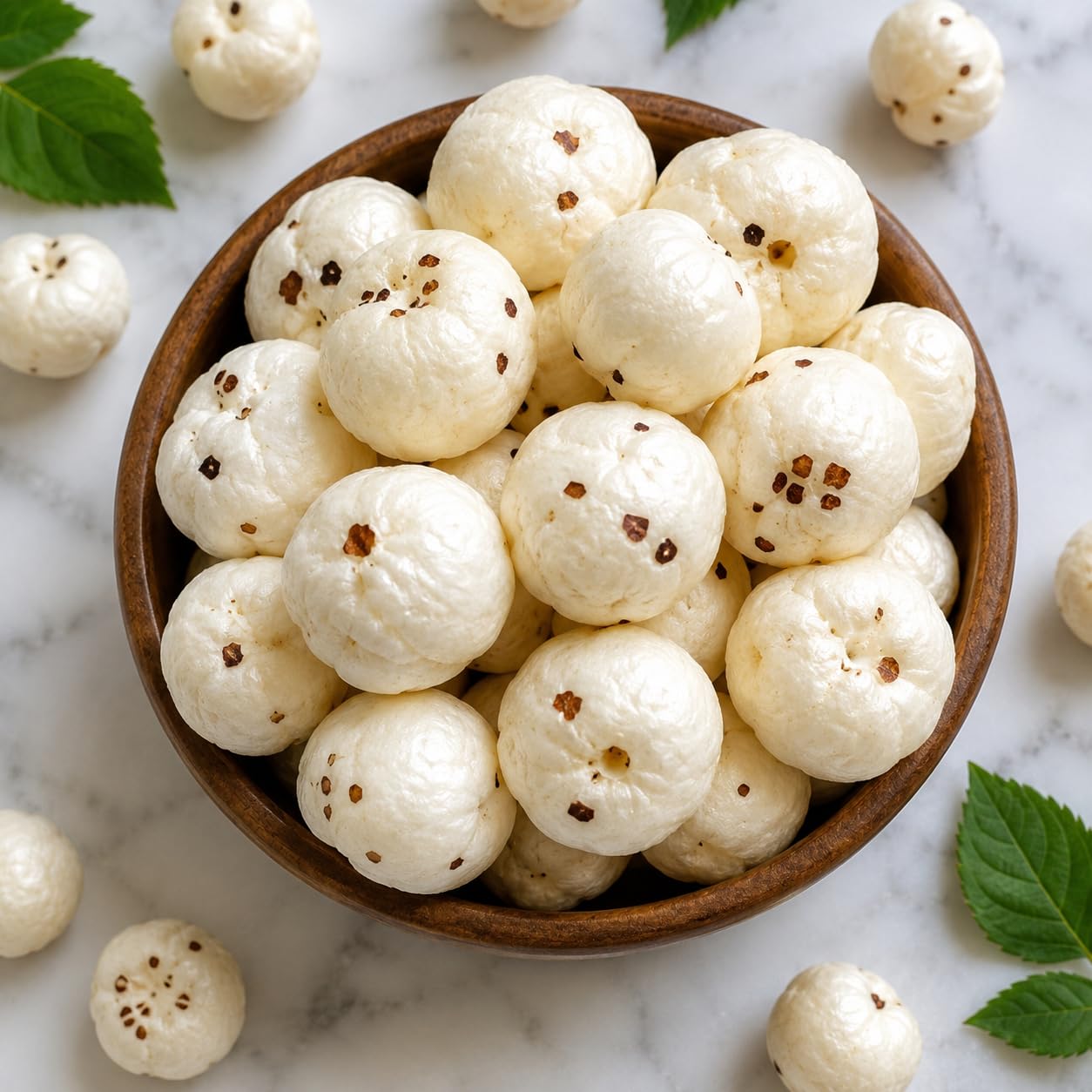 KISANLAY Premium Raw Makhana 250g (Fox Nuts) | Natural Lotus Seeds, Healthy Snacking & Cooking, Un-Roasted - View 4 of 4