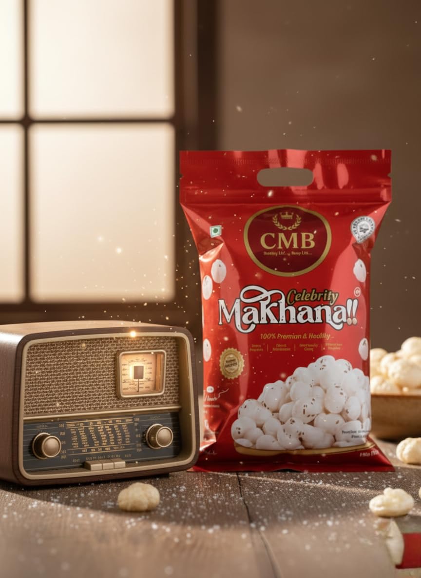 CELEBRITY MAKHANA Quality Fox Nuts | Premium Phool Makhana Lotus Seeds | Crunchy & Natural Snack | Gluten Free, Low Fat | Ideal for Roasting, Curries, Kheer & Daily Use l Celebrity Makhana | 250g - Pack 1 - View 6 of 6