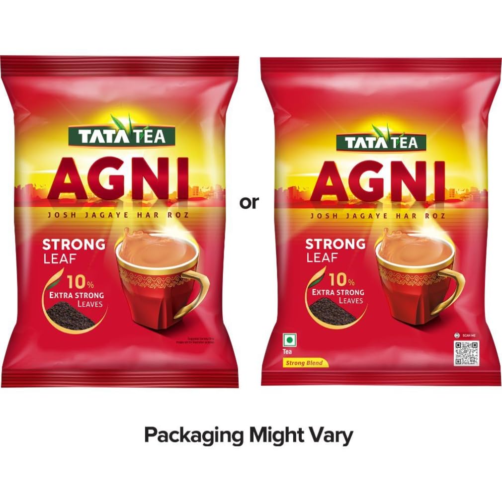 Tata Tea Agni 1kg, Strong Chai With 10% Extra Strong Leaves, Black Tea - View 6 of 6