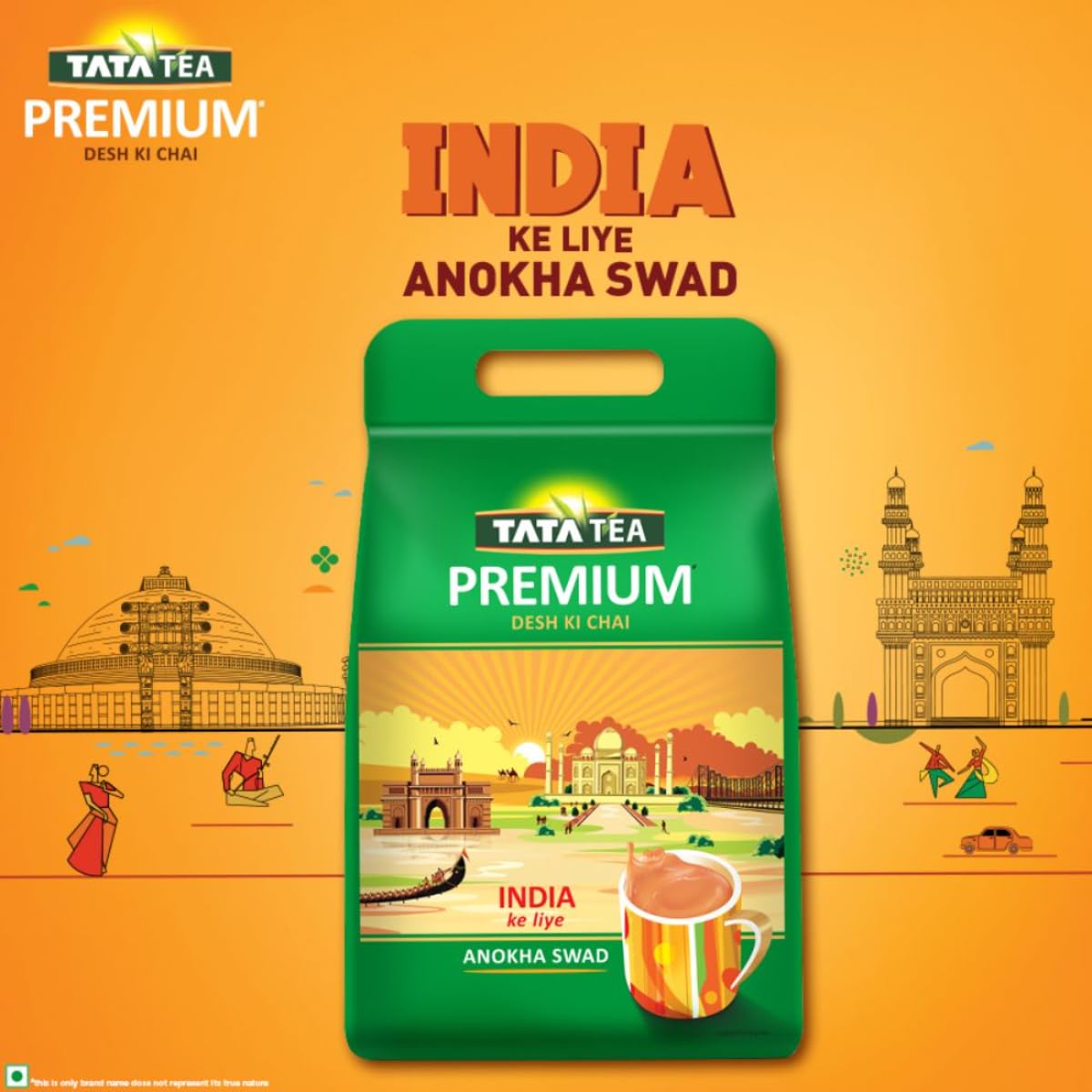 Tata Tea Premium | Desh Ki Chai | Unique Blend Crafted For Chai Lovers Across India | Black Tea | 1.5kg - View 4 of 5