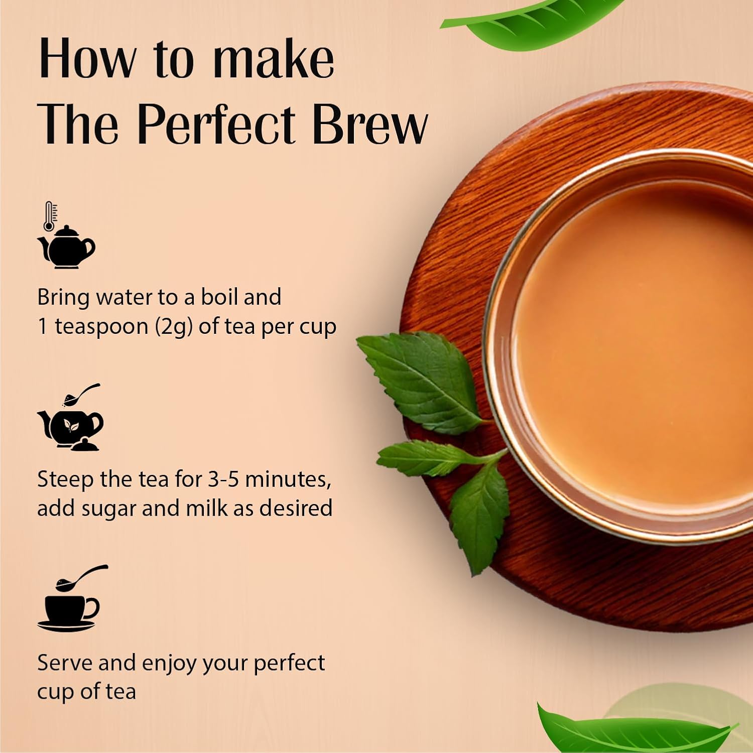 Twinings Assam Second Flush CTC Tea, 250g | Pack of 1 | 100% Assam Tea | Strong Flavour Strength | For Malty, Robust Flavour | No Added Colour - View 2 of 5