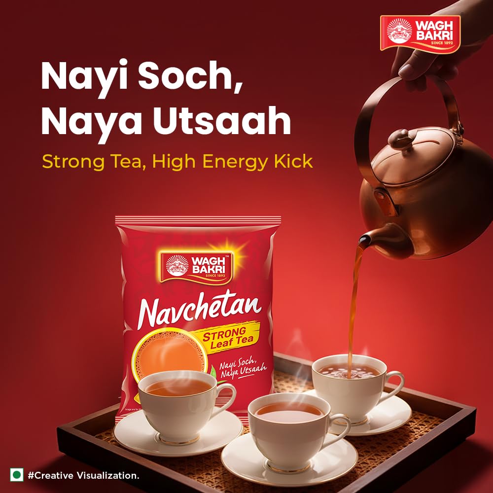 Navchetan Danedar Tea, 1Kg, Black Tea, Loose Leaves - View 6 of 6