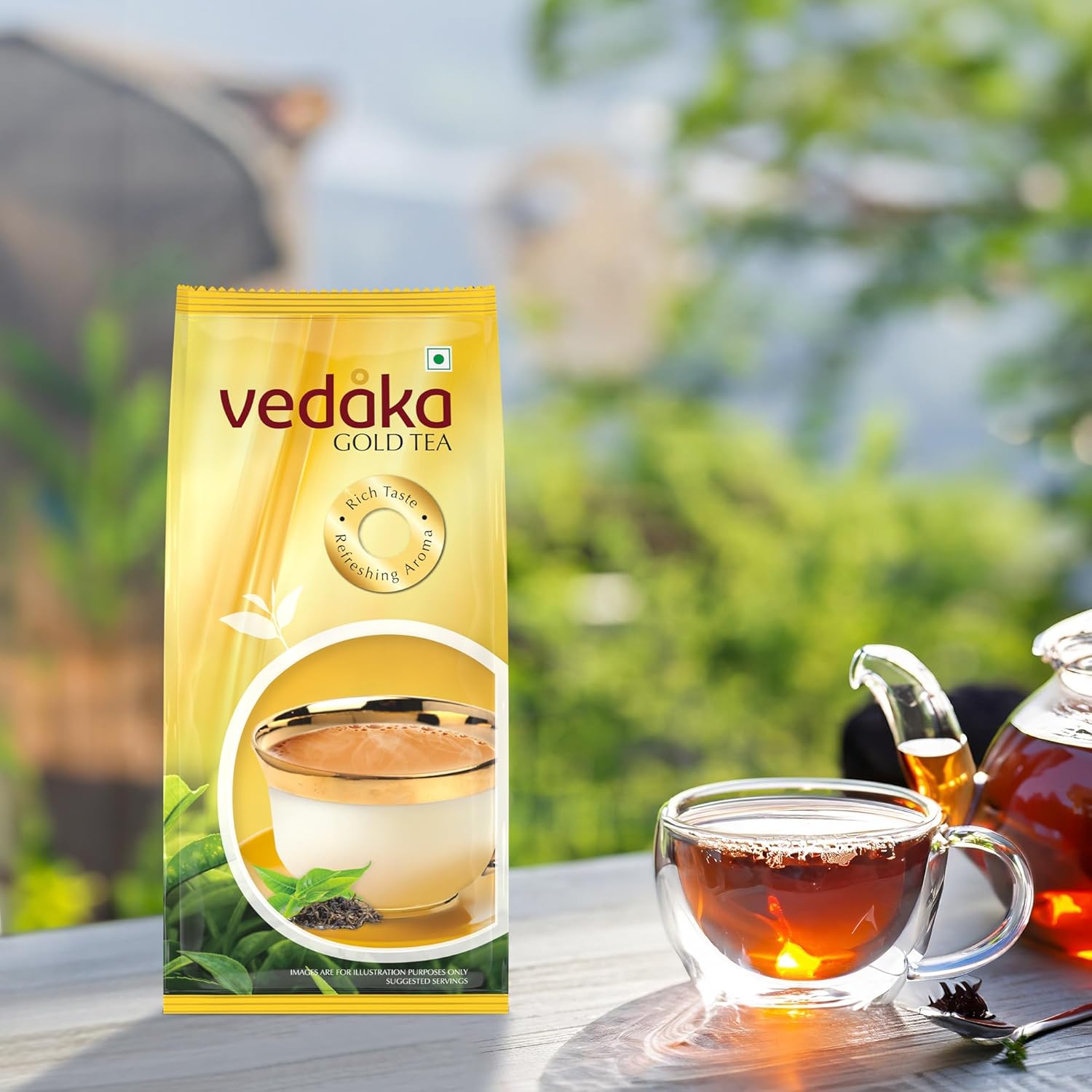 Amazon Brand - Vedaka Gold Tea | 500 g | Rich & Aromatic Chai | Black Tea | No Added Preservatives - View 3 of 5