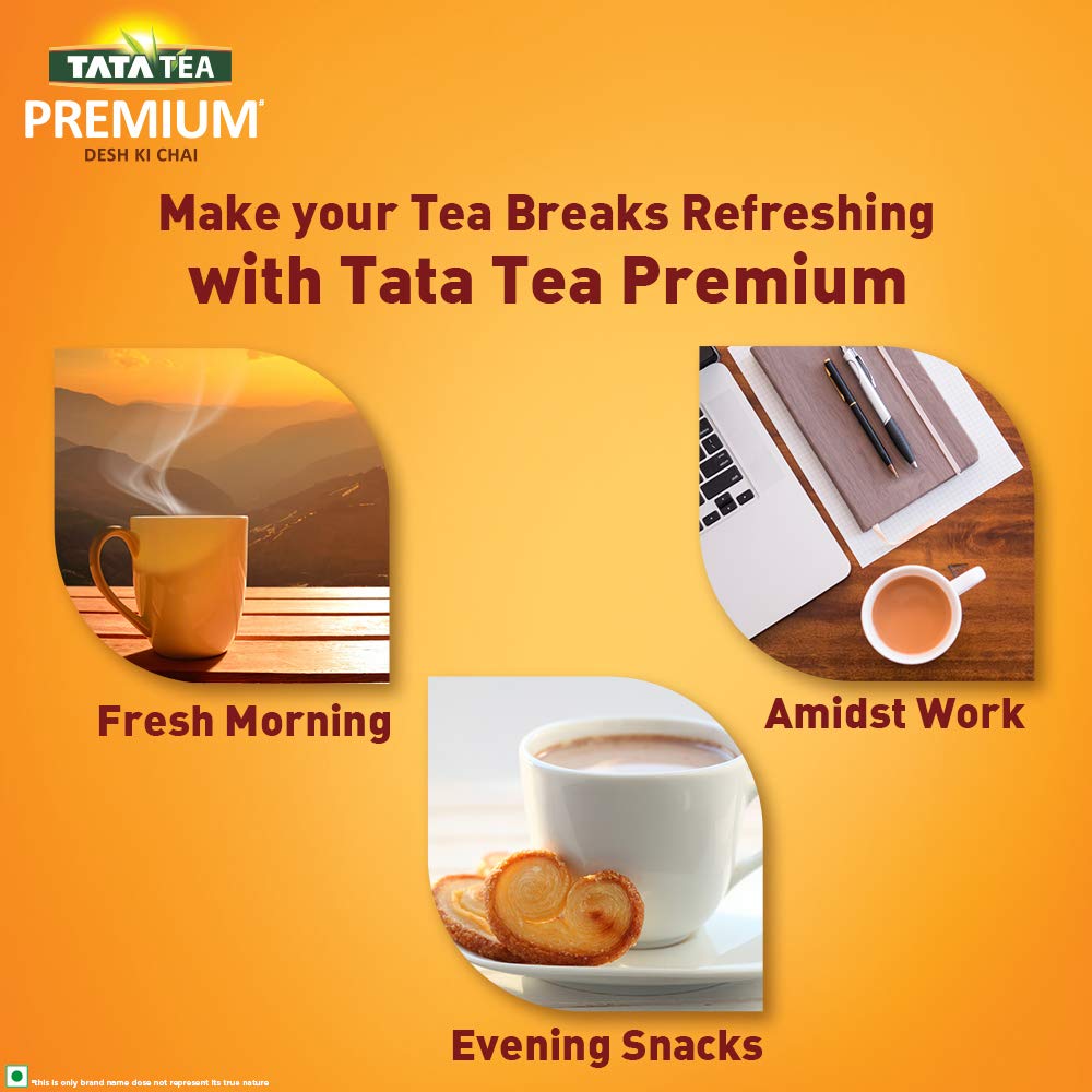 Tata Tea Premium | Desh Ki Chai | Unique Blend Crafted For Chai Lovers Across India | Black Tea | 1kg - View 2 of 5