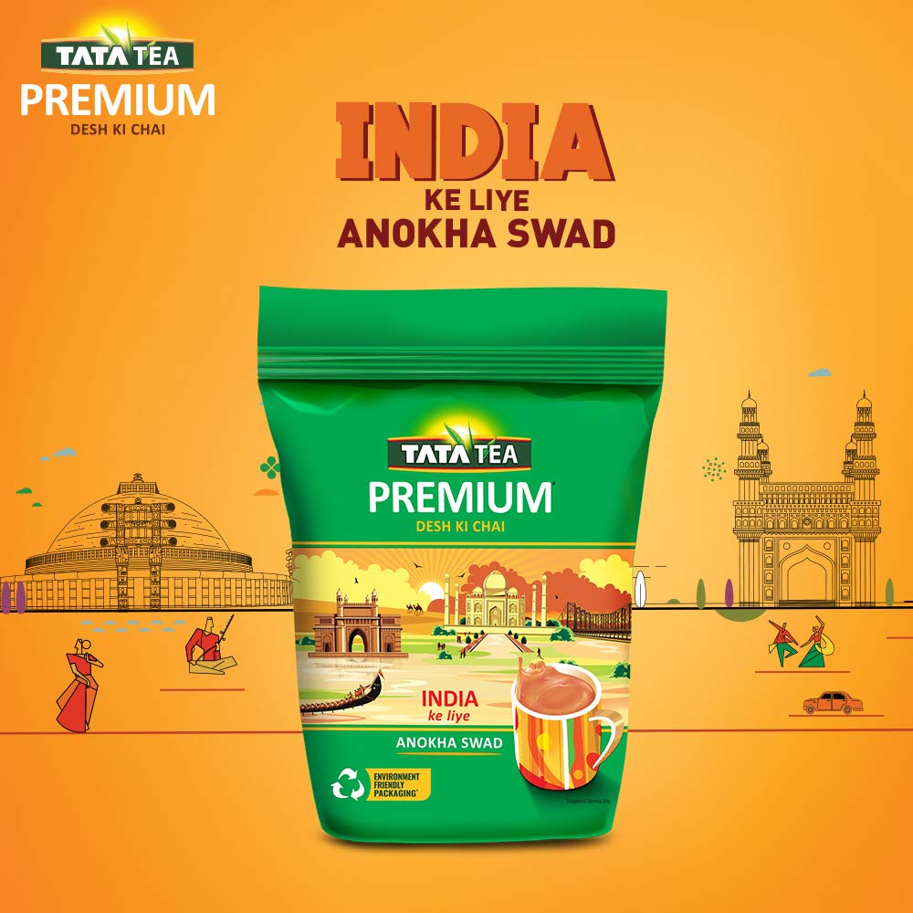 Tata Tea Premium | Desh Ki Chai | Unique Blend Crafted For Chai Lovers Across India | Black Tea | 1kg - View 4 of 5