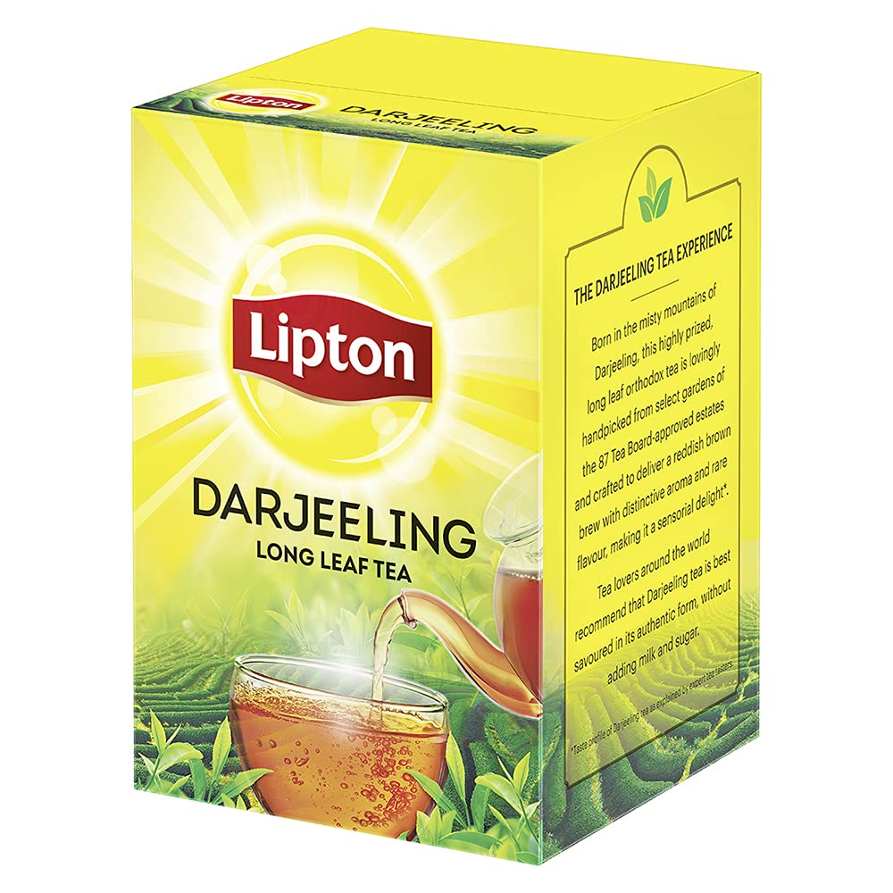 Lipton Darjeeling Long Leaf Loose Tea 250 g|| 100% pure and authentic Darjeeling Long Leaf Black Tea - View 2 of 4