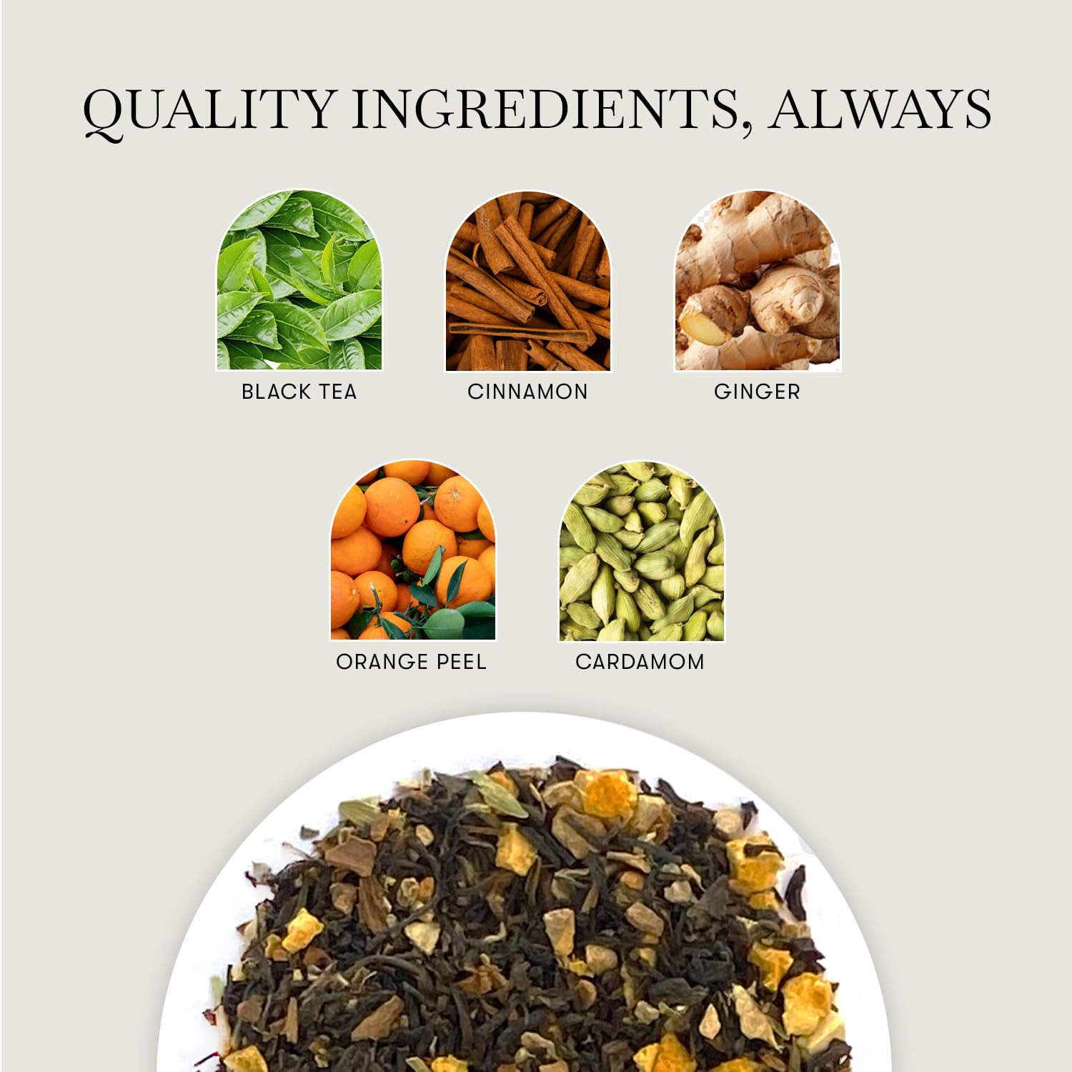 Luxmi Estates Orange Spice Black Tea 100 Gm Tin Caddy | Zesty Citrus & Warm Spice Infusion | Bold Black Tea | Refreshing & Energising | 100% Natural Blend - View 4 of 5
