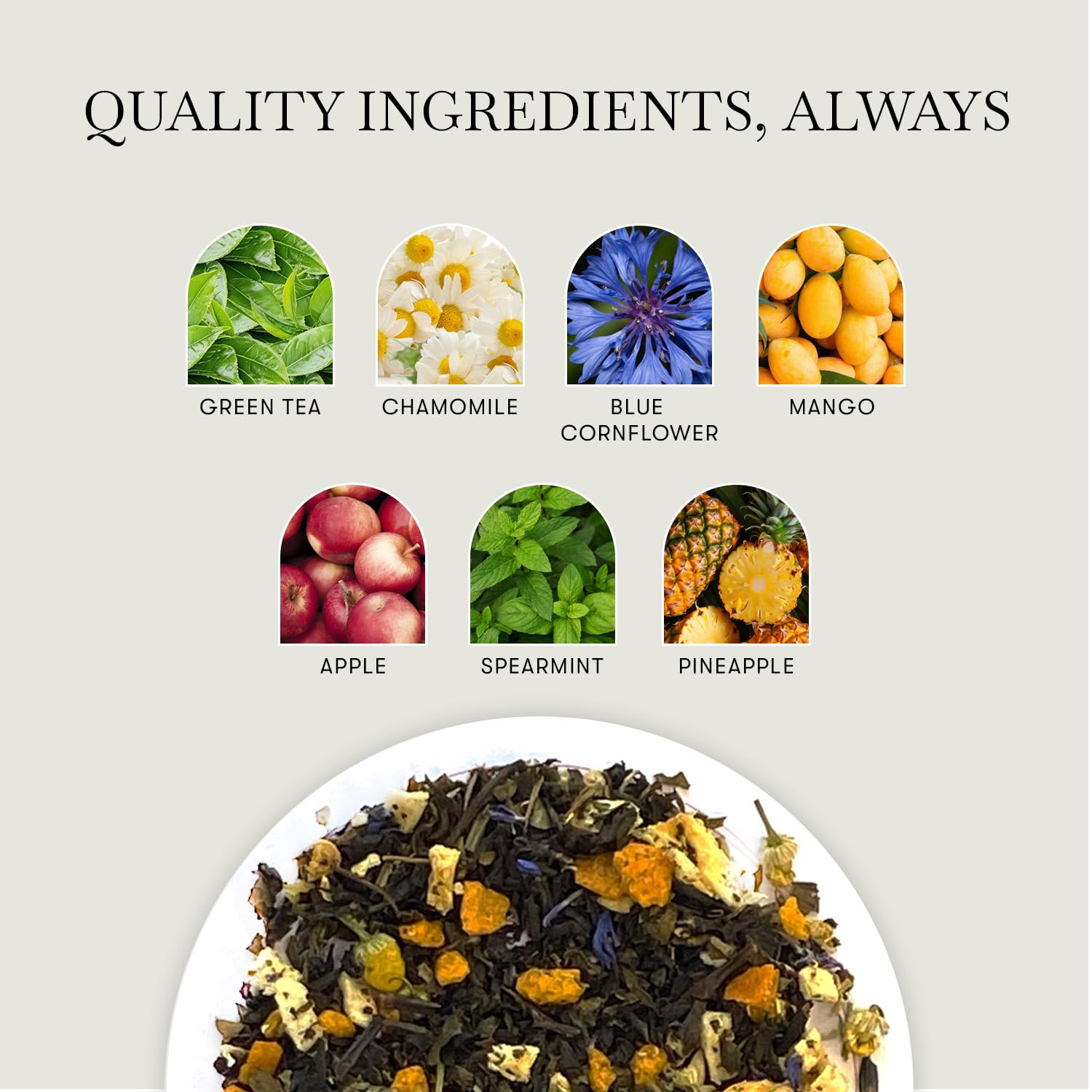 Luxmi Estates Indian Passion Green 25 Tea Bags (50g) Pack | Mango Passion Fruit Green Tea | Lemongrass, Ginger, Lemon Peel | Calming Tea for Relaxation | Low Caffeine - View 5 of 6