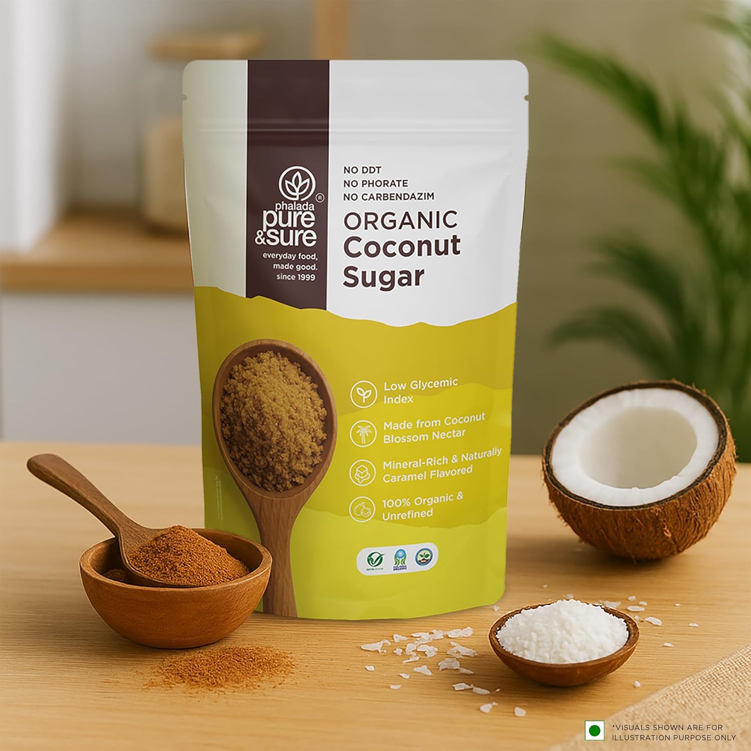 Pure & Sure Pure and Sure Organic Coconut Sugar, 500g - View 2 of 5