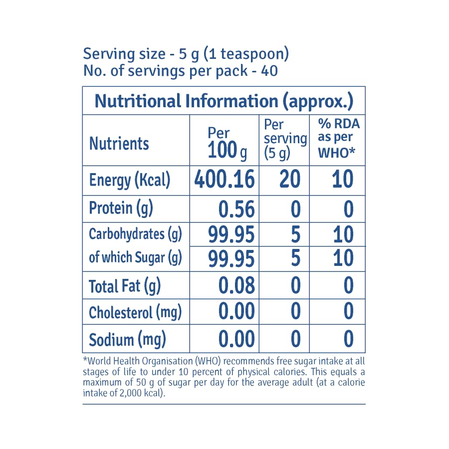 Parry's SweetCare - Low Gi Sugar, 500Gms - View 2 of 6
