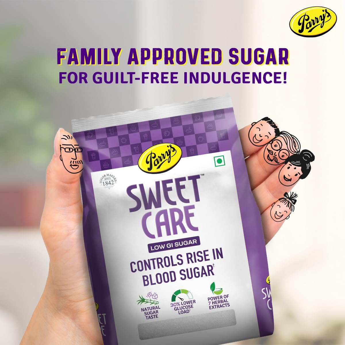 Parry's SweetCare - Low Gi Sugar, 500Gms - View 5 of 6