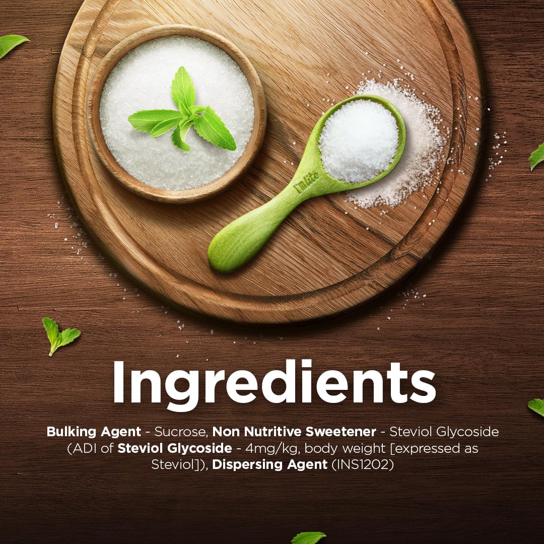 I'm Lite - Sugar blended with Stevia, 50% less calories, 1 Kg Pouch - View 3 of 6