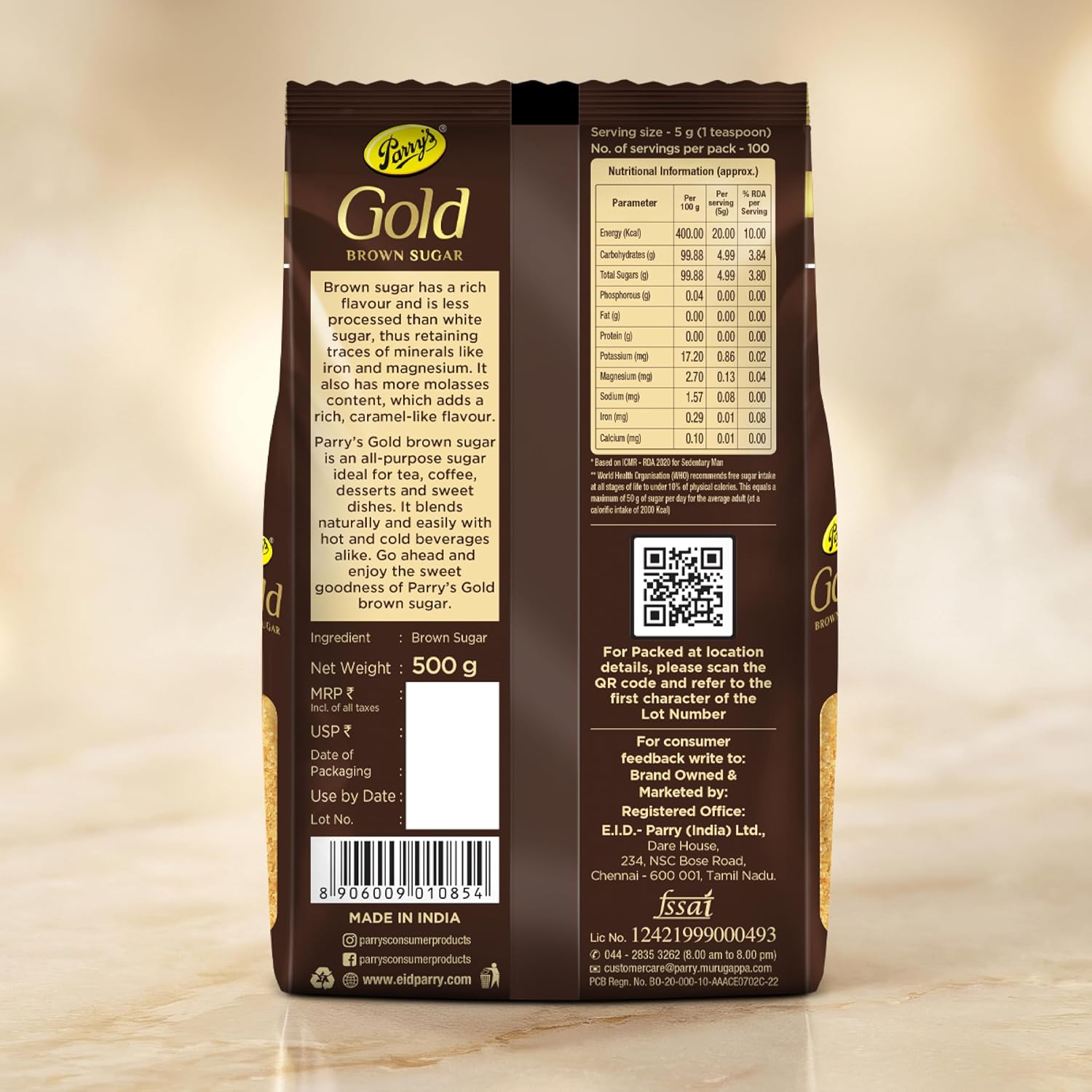 Parry's Gold Brown Sugar 500gm - View 5 of 6