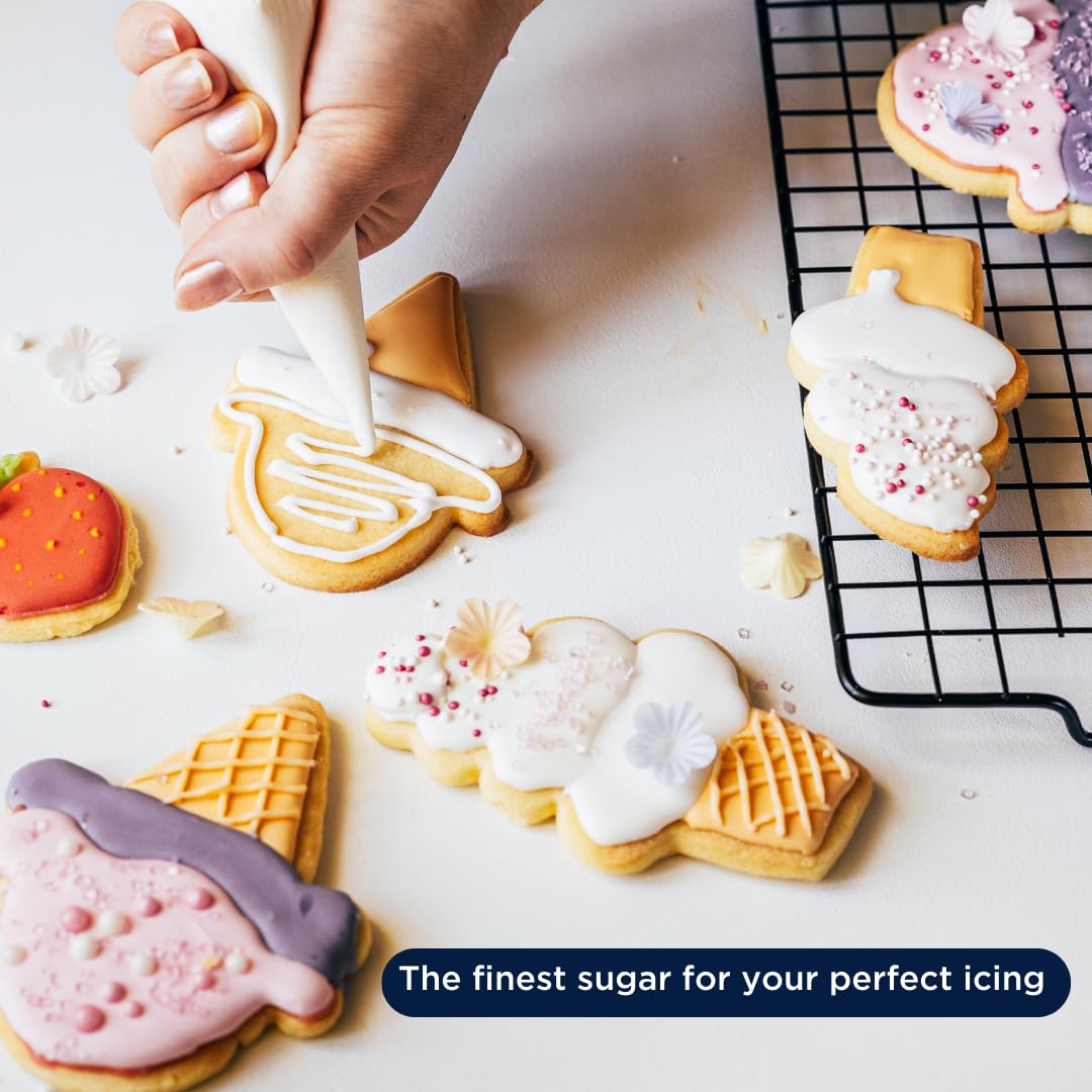 The Select Aisle Icing Sugar 300g | Fine Powder for Baking, Frosting, Icing, Cookies & Desserts | Confectioners | Baker’s Powder for Smooth Creams, Glazes & Cake Decoration - View 3 of 5