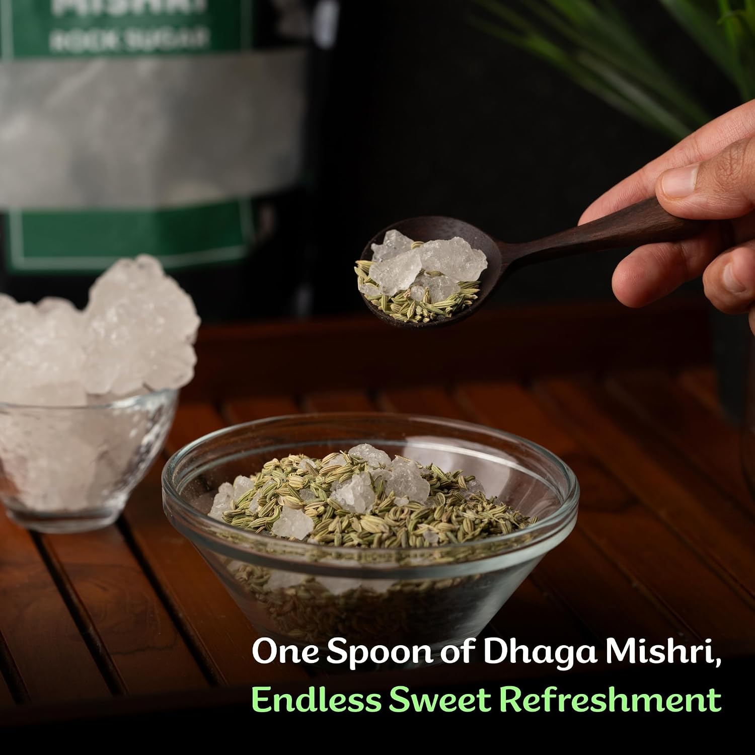 5:15 PM Dhaga Mishri 910 Gm | Rock Sugar Crystals | Mishri Dhaga Pure Thread Crystal | Natural Thread Mishri Crystal | Dhage Wali Mishri | Candy Thread Crystals 910 Gm - View 3 of 6