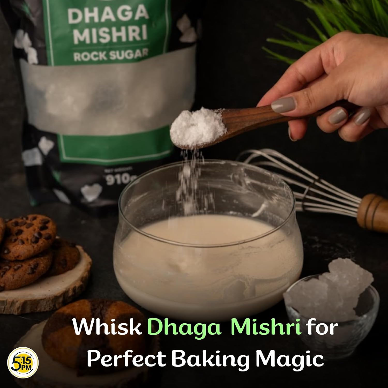 5:15 PM Dhaga Mishri 910 Gm | Rock Sugar Crystals | Mishri Dhaga Pure Thread Crystal | Natural Thread Mishri Crystal | Dhage Wali Mishri | Candy Thread Crystals 910 Gm - View 6 of 6