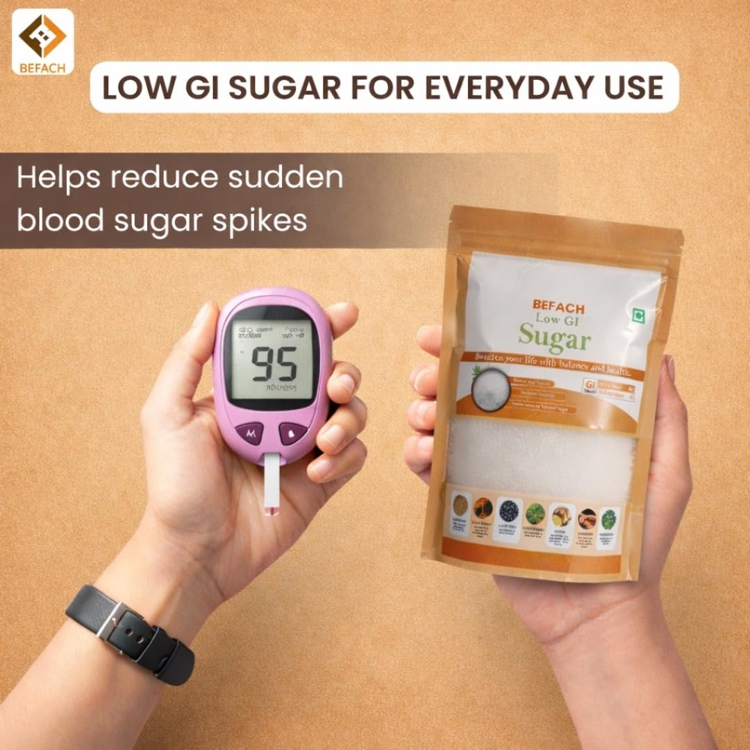 BEFACH LOW GI SUGAR (500gms) | Diabetic Friendly | Proven and Tested - View 4 of 5