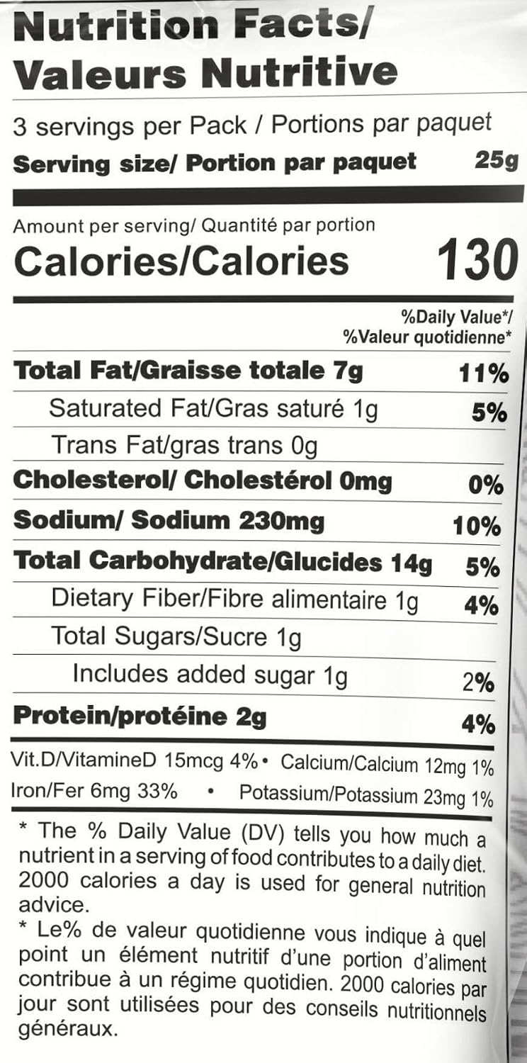 TAJ Gourmet Foods Mr Makhana Himalayan Salt & Pepper 75g I Gluten-free I MSG Free I Healthy Snacks I Roasted in Olive Oil I Zero Trans Fat I Rich Calcium I Roasted Makhana & Foxnuts - View 3 of 4