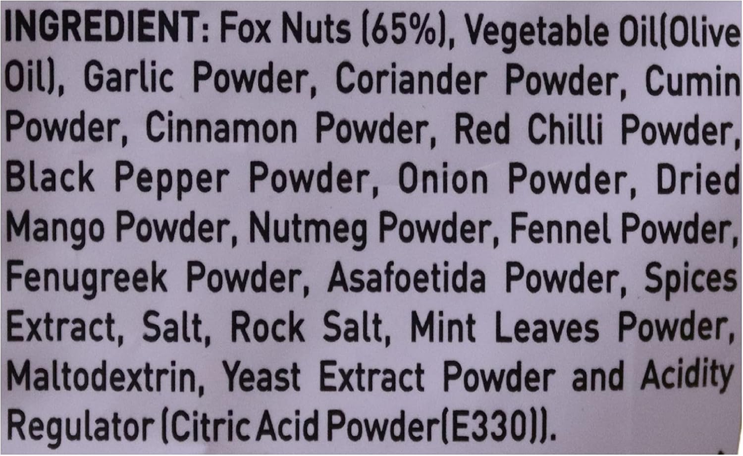 Haldiram's Magic Makhana Roasted Foxnuts Classic Pudina 30g - View 2 of 3