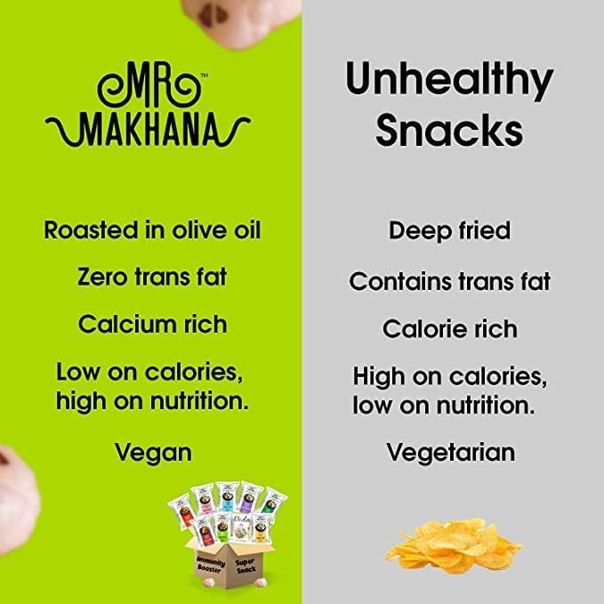 Mr Makhana Sea Salt & Vinegar 25g - View 2 of 5