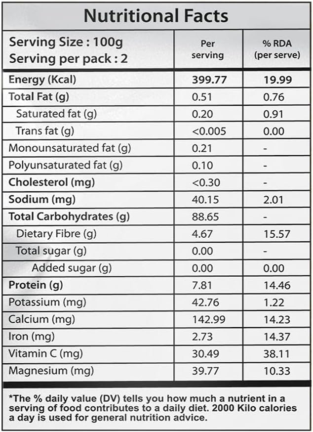 NATURAL TATTVA Makhana (Fox Nuts) 200g Pack - Natural and Gluten Free, Healthy Snack, Rich in Protein and Fibre, Ideal for Roasting, Snacks and Cooking - View 2 of 4