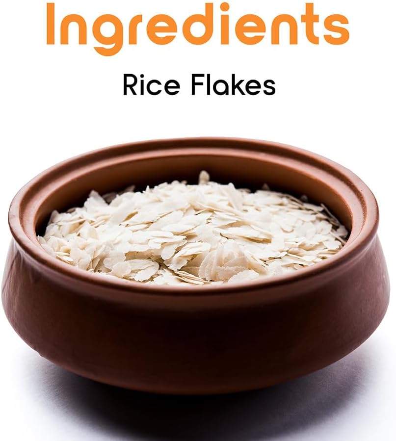Fortune Thick Poha 500g | Premium Thick Flattened Rice | Perfect for Poha, Chivda & Snacks - View 3 of 5