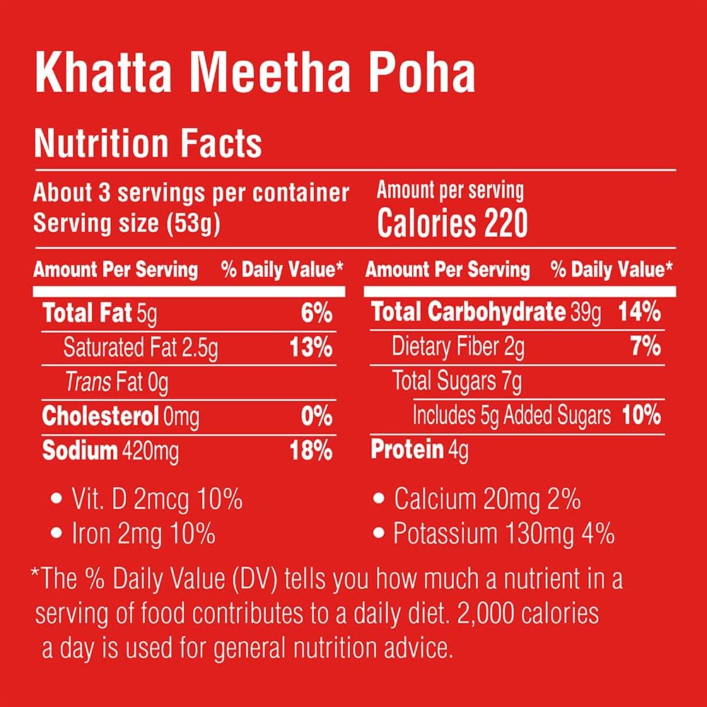 Mtr 3-Minutes Breakfast Khatta Meetha Poha, 80 G - View 5 of 5