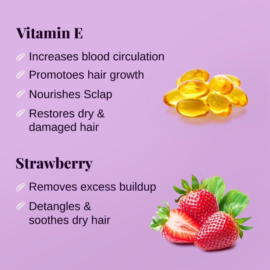Bare Anatomy Gentle Cleansing Kids Shampoo for 1-12 Yrs | Tear-Free & Hypoallergenic pH 5.5 | Coconut Milk Protein & Vitamin E | Sulphate Free | 750ml - View 2 of 7