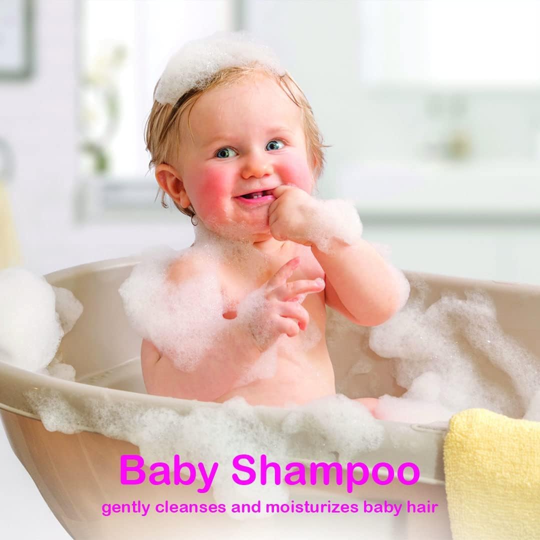 Cool & Cool Baby Shampoo 500Ml+250Ml Free - Tear Free,Alcohol Free,Paraben-Free,Dye Free,Chamomile & Vitamin-E With Extra Mild Formula- 750Ml - View 4 of 4