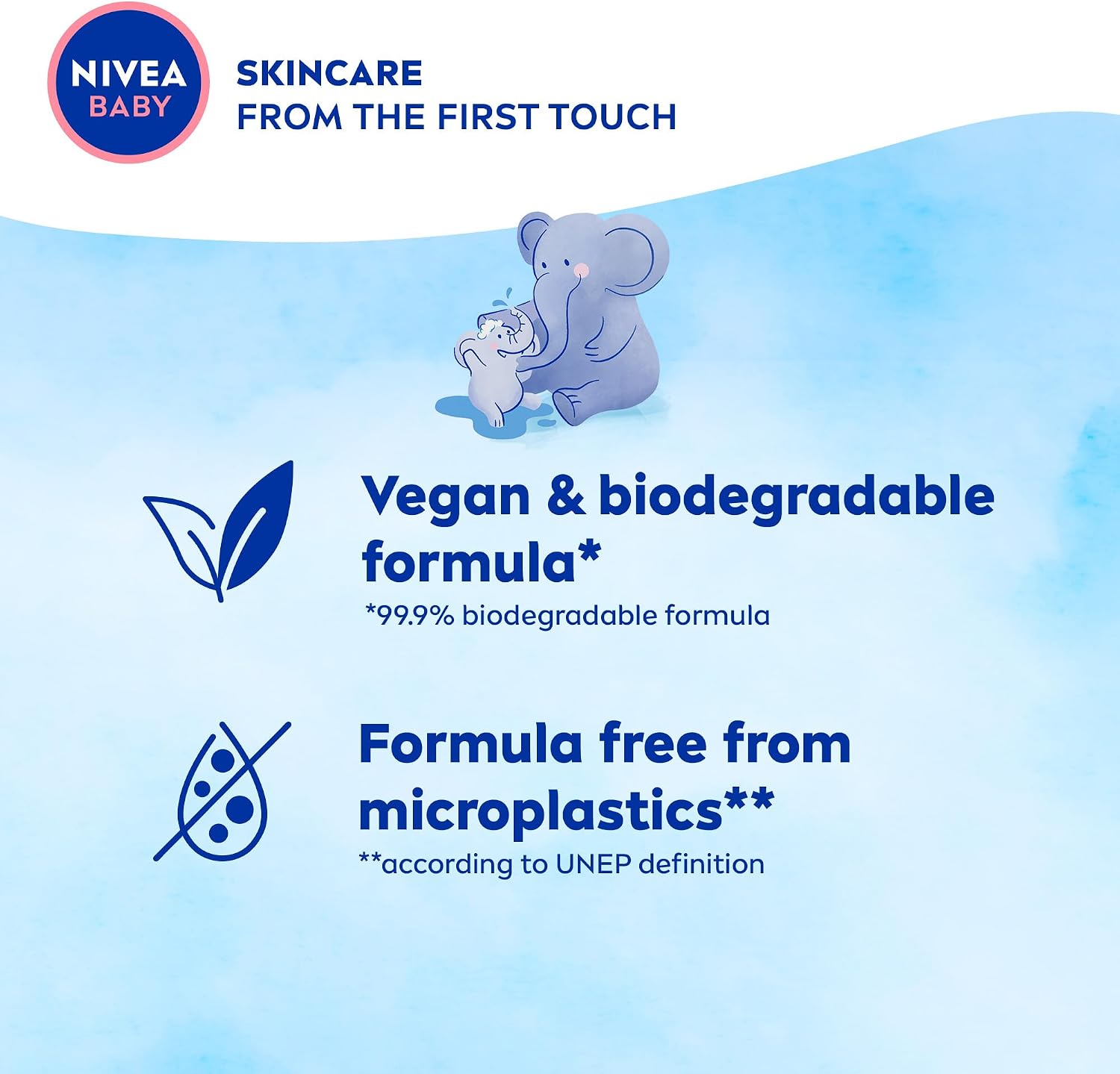 NIVEA Baby Bath Shampoo, Pure & Mild with Camomile Extract, 500ml - View 4 of 5