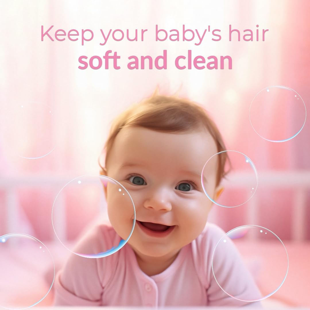 Cool & Cool Baby Shampoo 250Ml- Tear Free,Alcohol Free,Paraben-Free,Dye Free,Chamomile & Vitamin-E With Extra Mild Formula - View 2 of 6