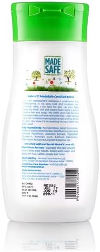 Mamaearth Gentle Cleansing Baby Shampoo | With Aloe Vera, Coconut, Calendula & Jojoba Oil | Soothes Scalp, Prevents Dryness & Dandruff | Tear-Free, pH Balanced & Dermatologically Tested | 200ml - View 3 of 4