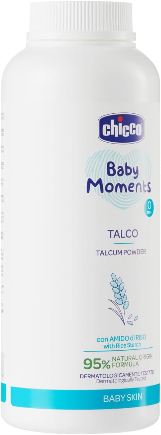 Chicco Baby Moments Talcum Powder for Baby Skin 0m+ 150gr - View 2 of 2
