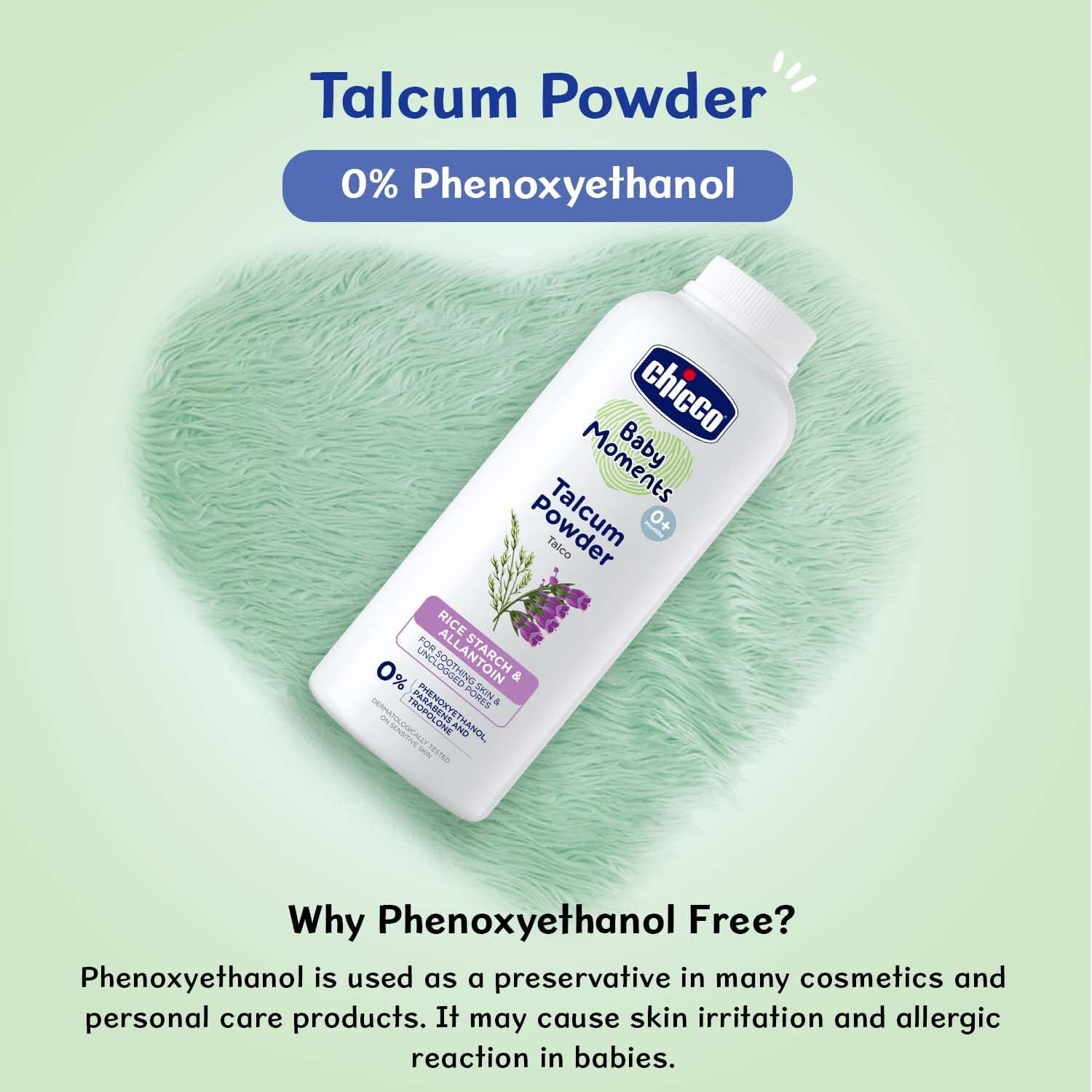 CHICCO BM TALCUM POWDER 150G - View 4 of 6