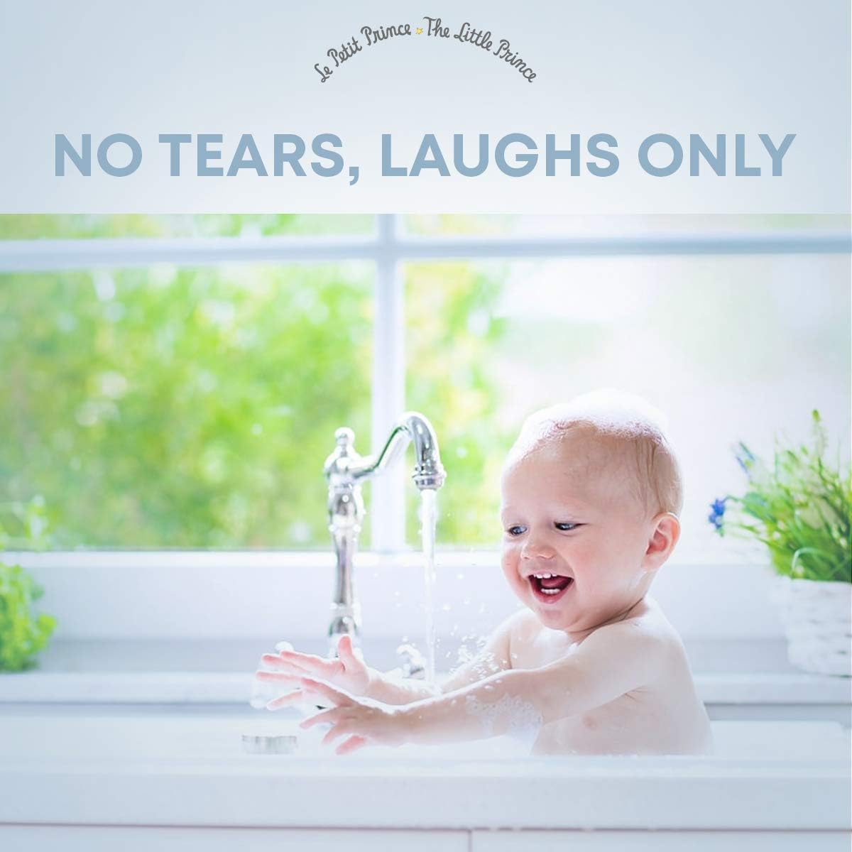 Le Petit Prince Organic Tear Free Mild Shampoo for Baby's Delicate Hair: Nurture and Cleanse from Birth Onwards with Calendula Extract and Organic Cosmos Label, 250ML, White. - View 3 of 6