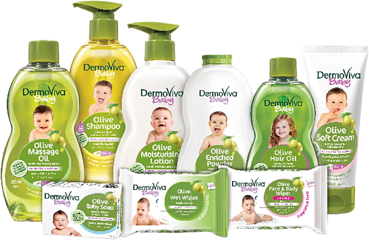 DermoViva Baby Olive Shampoo - 500ml | pH 5.5-6 | Gentle Cleanser with No Tear Formula - View 2 of 3