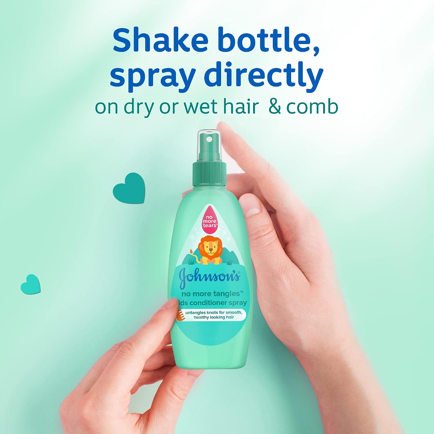 Johnson's Baby No More Tangles Kids Shampoo Gentle Detangling 500ml - View 3 of 6