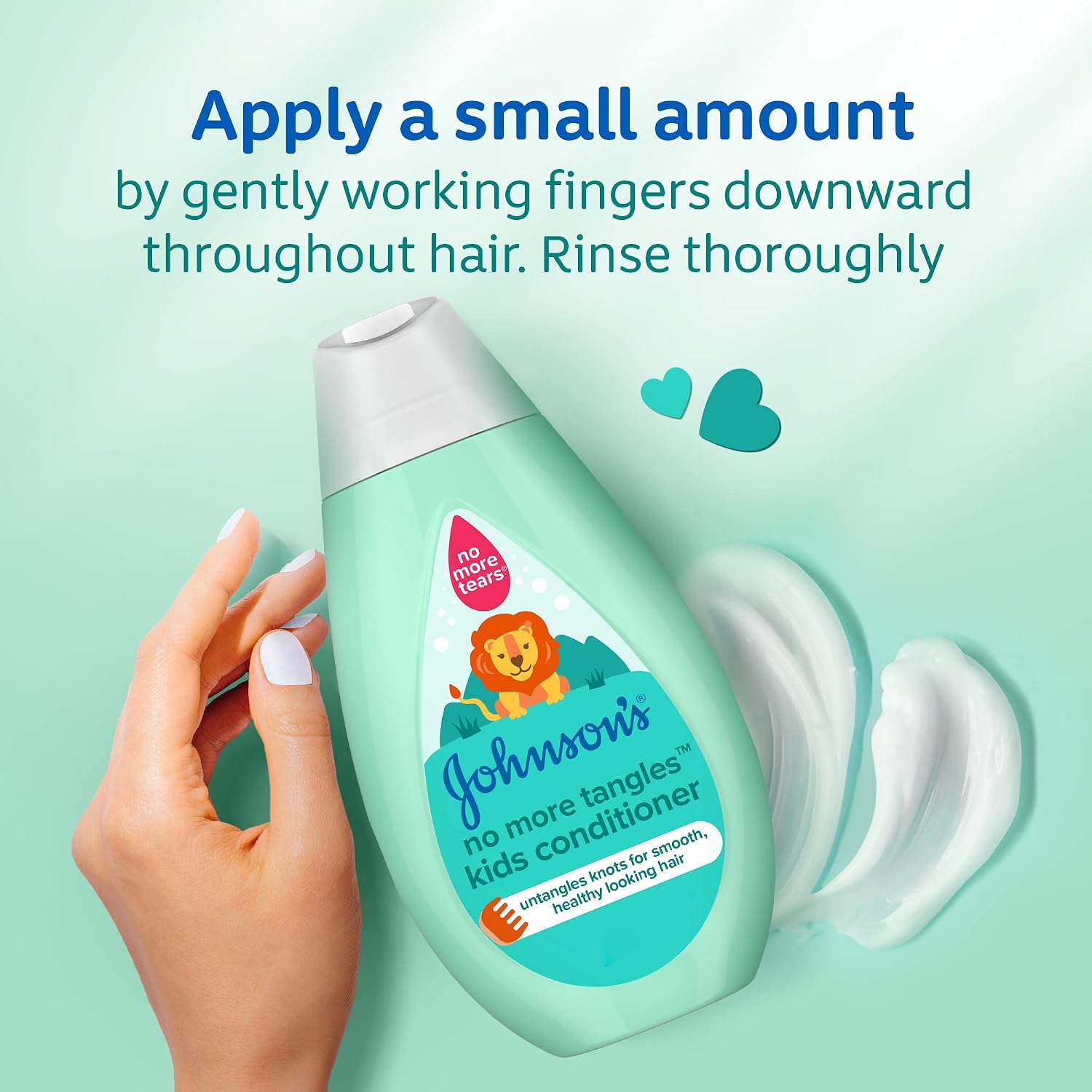 Johnson's Baby No More Tangles Kids Shampoo Gentle Detangling 500ml - View 4 of 6