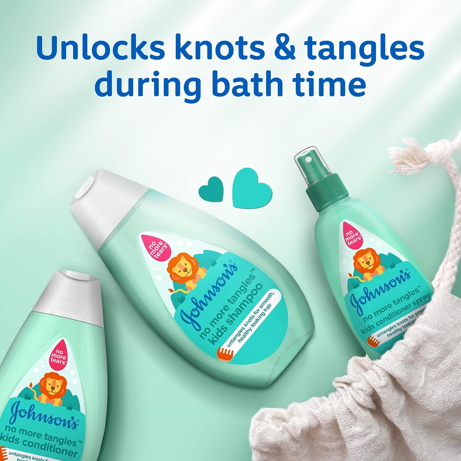 Johnson's Baby No More Tangles Kids Shampoo Gentle Detangling 500ml - View 6 of 6