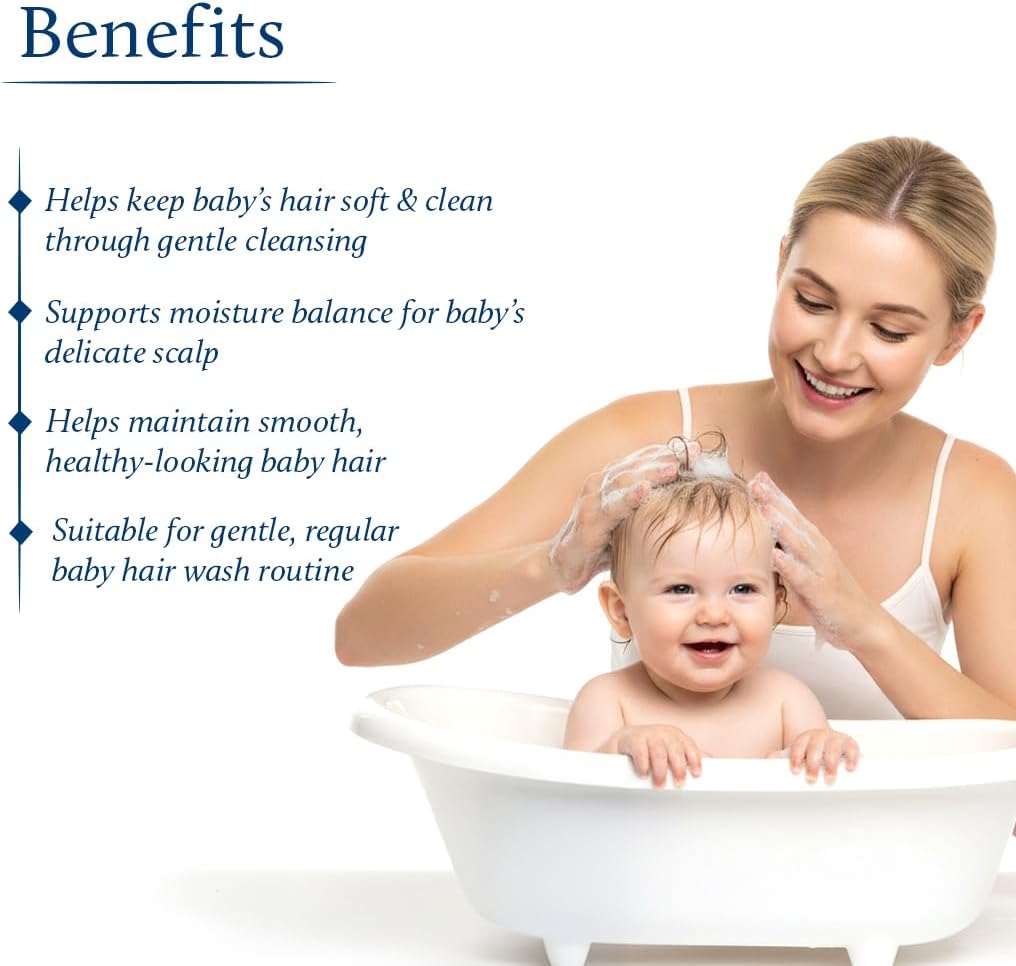 Blue Nectar Baby Shampoo with Natural Ghee for Gentle Cleansing | No Tear Formula | 0+ Year | for Dry & Sensitive Skin (200ml, 14 Herbs) - View 2 of 6