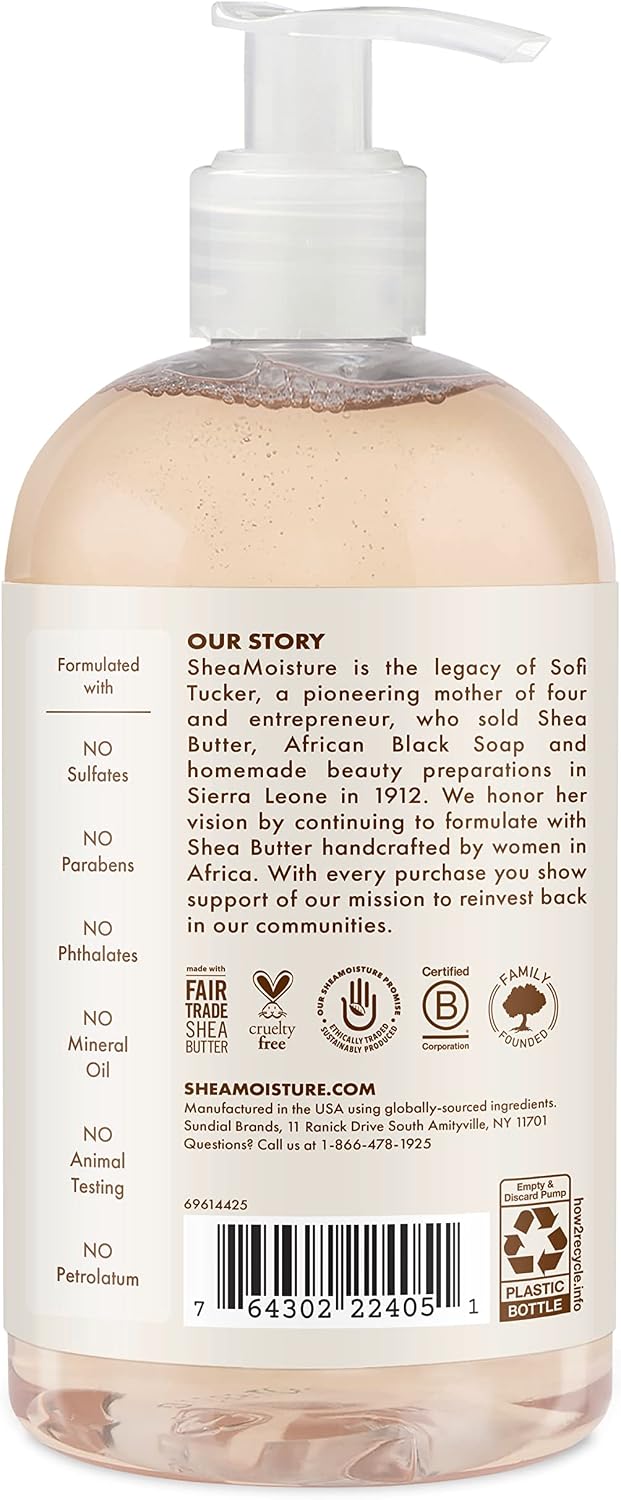SHEA MOISTURE Baby Wash and Shampoo for 100% Virgin Coconut Oil, 13 Fl Oz - View 4 of 4