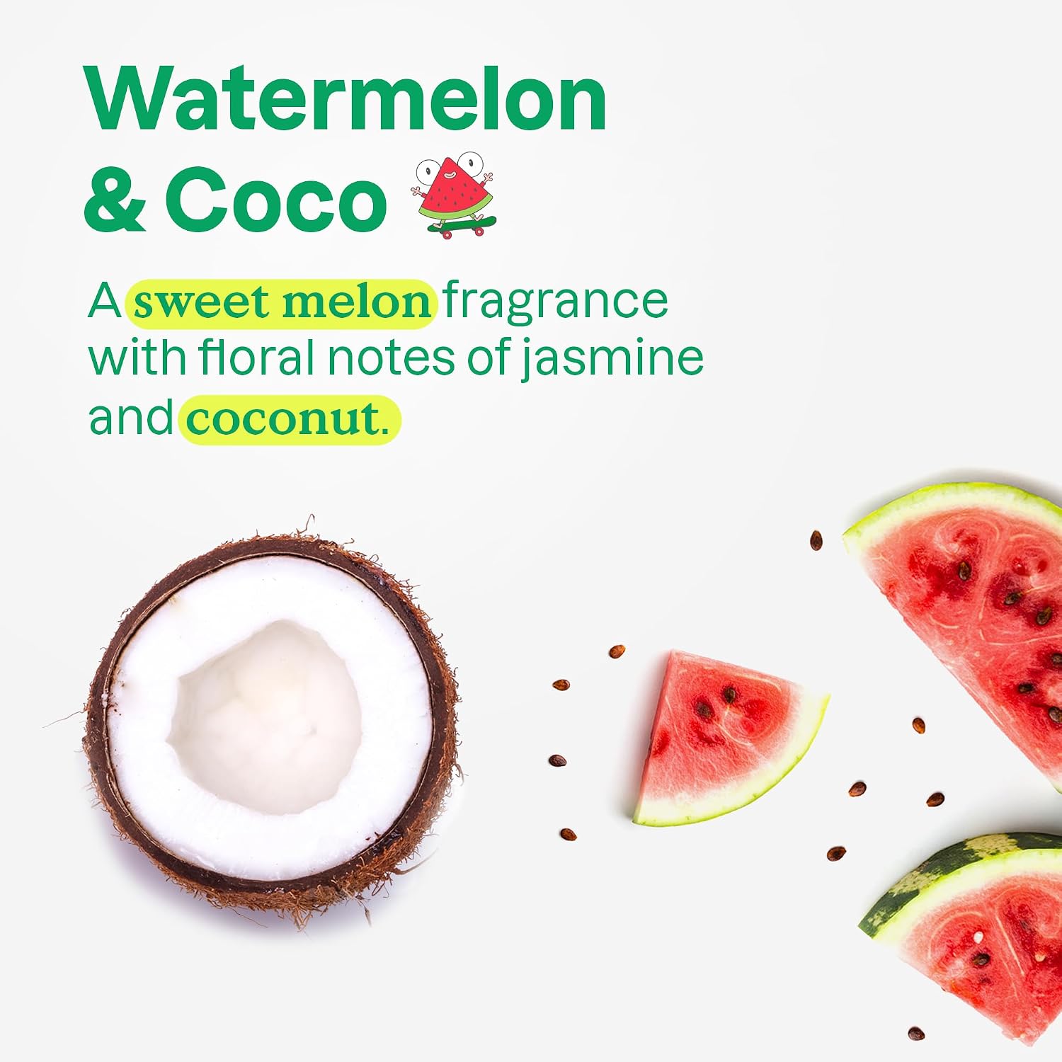 Attitude Little Leaves 2 in1 Natural Shampoo for Kids Watermelon and Coco, 473 ml, 16 Fl Oz (Pack of 1) - View 3 of 6