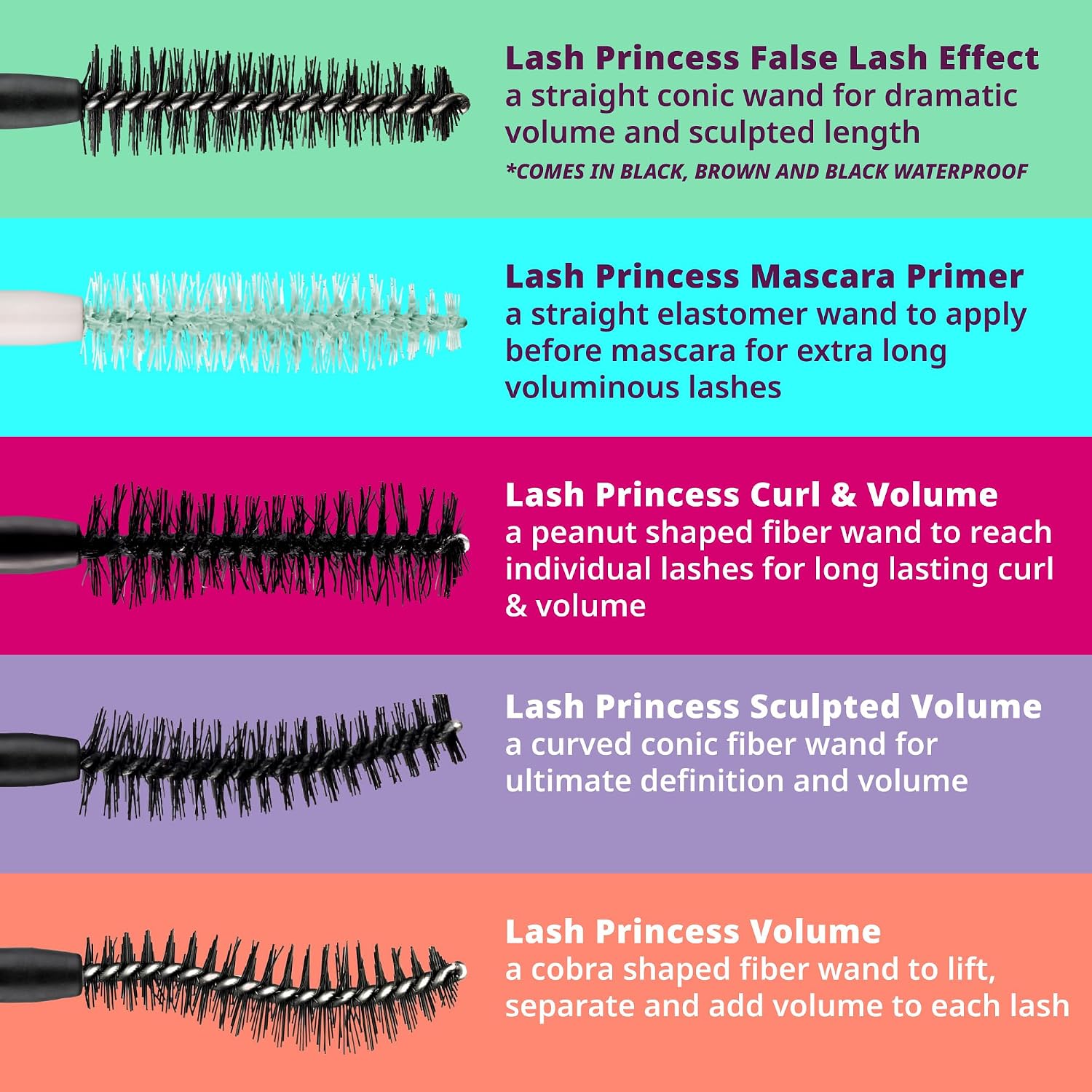 Essence Ess. Lash Princess Curl & Volume Mascara, Black - View 3 of 5