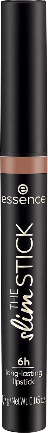 essence THE Slim Stick Lipstick, No. 101, Nude, Long-Lasting, Nourishing, Express Result, Colour-Intensive, Matte, Vegan, Perfume, Alcohol, Parabens, Pack of 1 (1.7 g) - View 2 of 2