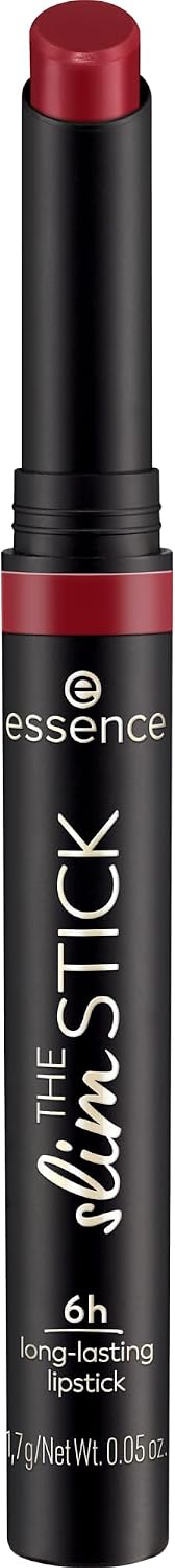 essence THE Slim Stick Lipstick, No. 107, Red, Long-Lasting, Nourishing, Express Result, Colour-Intensive, Matte, Vegan, Perfume, Alcohol, Parabens, Pack of 1 (1.7 g) - View 2 of 2