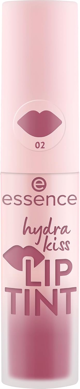 essence hydra kiss lip ink lipstick, no. 02, red, long-lasting, colouring effect, natural, shiny, vegan, no parabens, no microplastic particles, nanoparticles free, pack of 1 (4 ml) - View 6 of 6