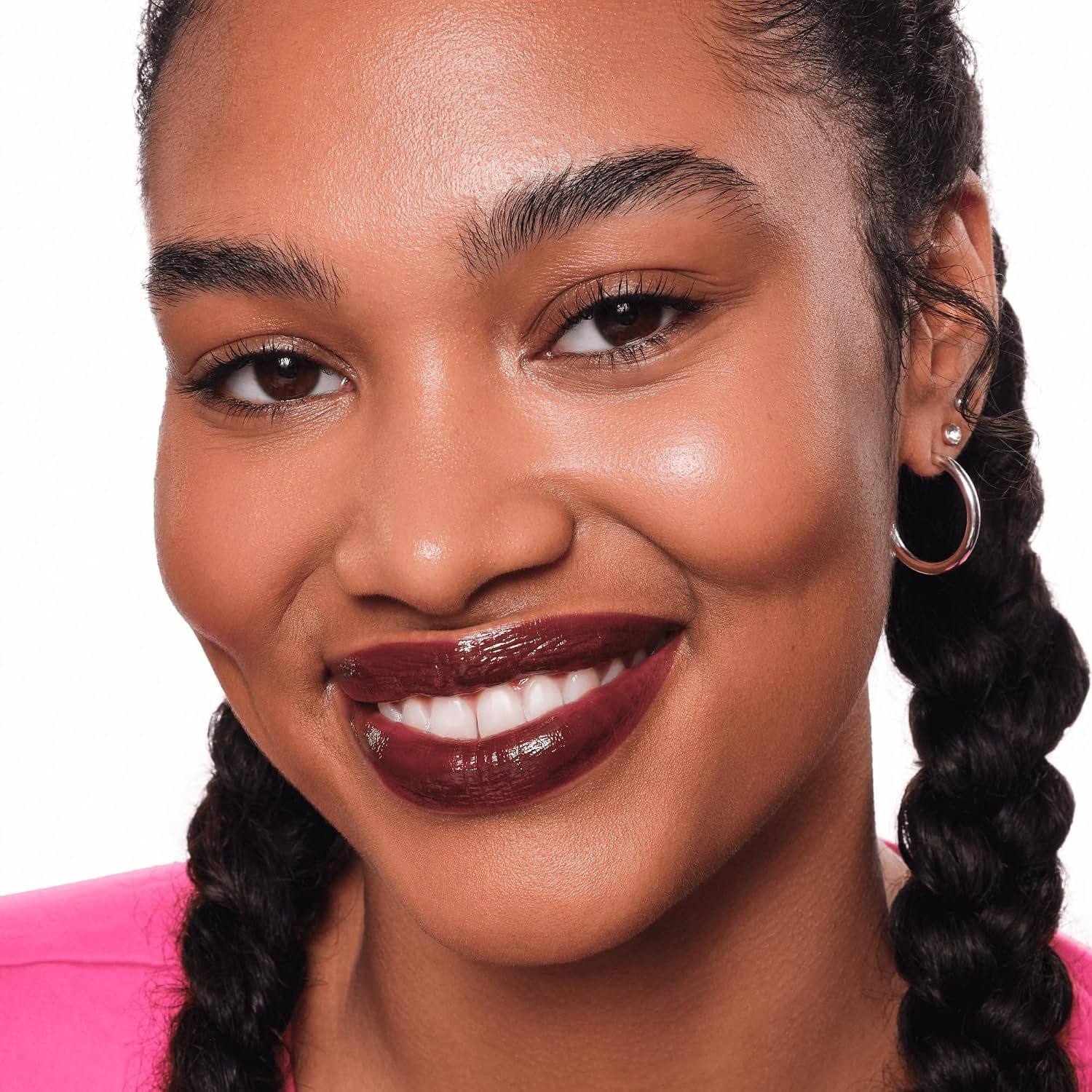 essence hydra kiss lip ink lipstick, no. 05, brown, long-lasting, colouring effect, natural, shiny, vegan, no parabens, no microplastic particles, nanoparticles free, pack of 1 (4 ml) - View 2 of 6